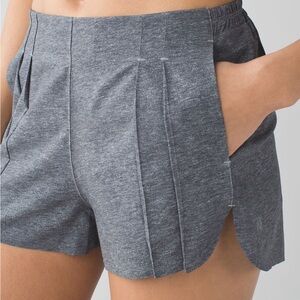 Lululemon Athletica Charcoal Athletic Shorts